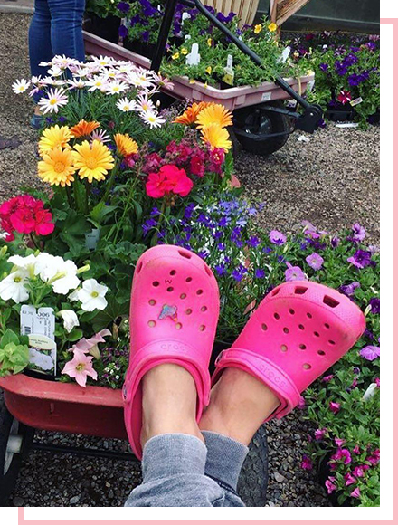 crocs garden clogs