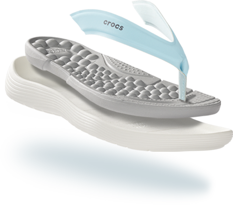 crocs men's reviva flip flop