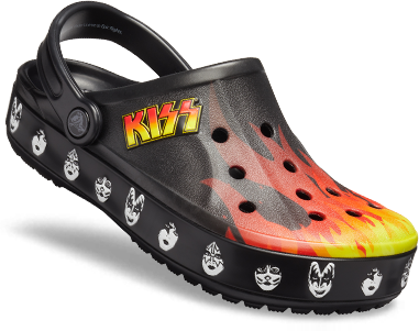 kiss band crocs