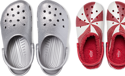 mens christmas crocs